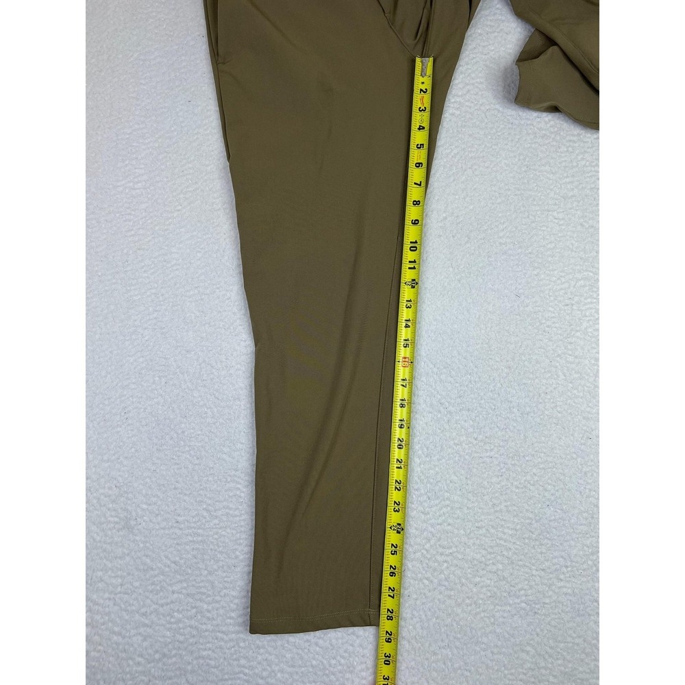 Lululemon Commission Pant Classic Mens 32 Brown Slim Microfiber Chino LM5AEWS - Picture 10 of 12